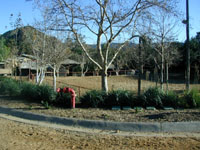 One view of the sand arena